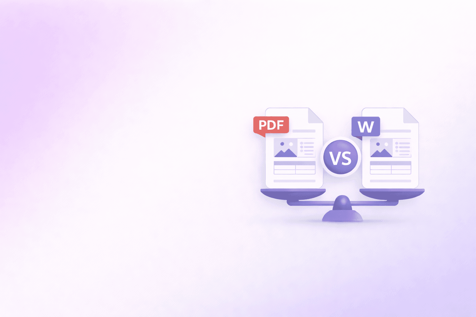 PDF vs Word: Which Format Should You Actually Use?